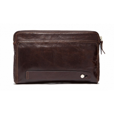 Portfel męski WESTAL saszetka bilon skóra naturalna